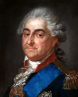 Pastel of King Stanisław II August