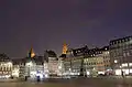 Place Kléber by night