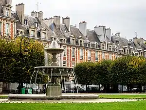 One of Cortot’s four fountains, 1825