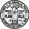Official seal of Plainville, Massachusetts