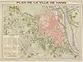The plan of Hanoi in 1936