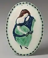 Plaque, before 1800, 21.9&nbsp;cm