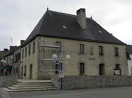 The town hall in Plouégat-Guérand
