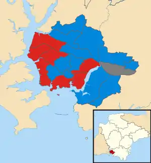 2006 results map