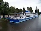 Botel Racek ("Seagull") in Prague