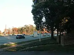 Route 1 at Pohick Church, 2009