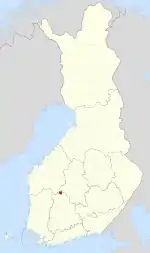 Location of Pohjaslahti in Finland