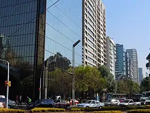 Skyscrapers in Polanco