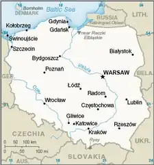 Grodziskie is located in Poland