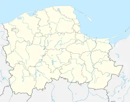 Subkowy is located in Pomeranian Voivodeship