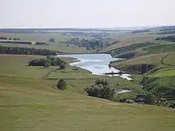 Pond on Sedyak river, village Sedyakbash, Bizhbulyaksky District