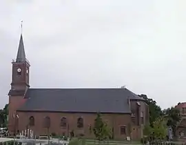 The church at Pont-à-Marcq