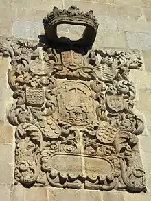 Coat of arms of the Pazo of Gago and Montenegro