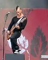 Pontus Hjelm performing at Sonisphere Festival, Hultsfred, Sweden 2009