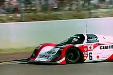 Close up of Porsche at the 1994 LeMans