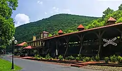 Reading Blue Mountain and Northern Railroad depot