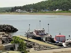 Harbour at Port-Daniel–Gascons