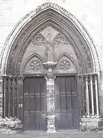 West portal and tympanum