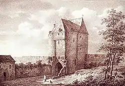 The Namur Gate towards 1800