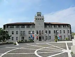 Former Austrian barracks, now the town hall.