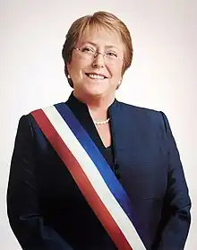 &nbsp;ChileMichelle Bachelet *2006–20102014–2018