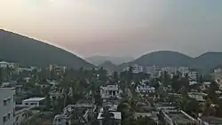 Areal view of Pothinamallayyapalem