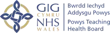 Logo of Powys Teaching Health Board
