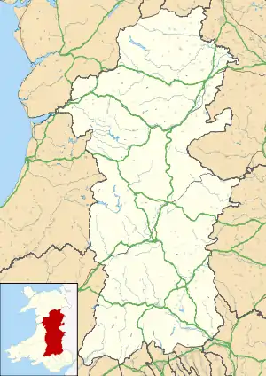 Llanigon is located in Powys