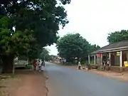 Street view of Prábis town