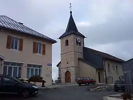 Town hall and church