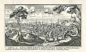 Pressburg (Bratislava) in the 17th century