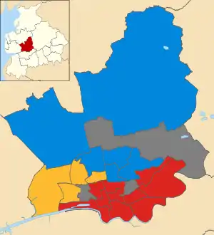 2006 results map