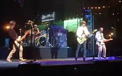 The Pretenders perform in Dubai, February 2007
