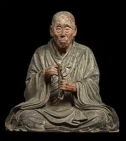 Portrait statue of Chōgen, Japan, 1206 AD