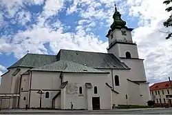 Catholic St. Bartholomew's Church in Prievidza
