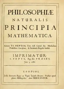 The school's Ancient Library contains a first edition of Newton's Prinicipia, acquired on publication.