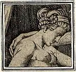 Corresponding British Museum fragments to image 4. Two fragments cut from the one engraving.