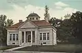 Lee Library in 1909, the only remaining Carnegie library building in the Berkshires