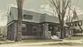 Town library in 1906