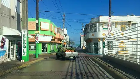 Puerto Rico Highway 24 in downtown Cataño