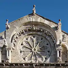 Italy, Troia, Cathedral of Santa Maria Assunta (1093–1125).