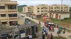 Puja procession in Nalconagar