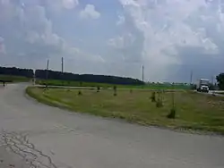 Punkeydoodles Corners, as viewed from Road 101A.