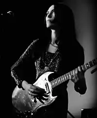 Cunningham with Purson in 2012