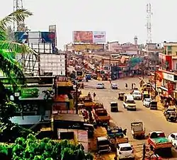 Puthanathani town in Athavanad