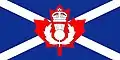 The camp flag of The Queen's Own Cameron Highlanders of Canada.