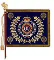 The regimental colour of The Queen's Own Cameron Highlanders of Canada.