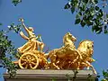 Quadriga in the Parc de la Ciutadella in Barcelona