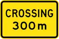 (W8-Q02) Crossing Ahead (Used in Queensland)
