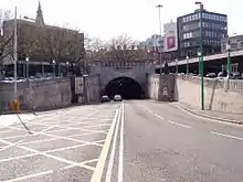 Image 10Queensway Tunnel, Liverpool under the River Mersey to Birkenhead, Wirral peninsula (from North West England)
